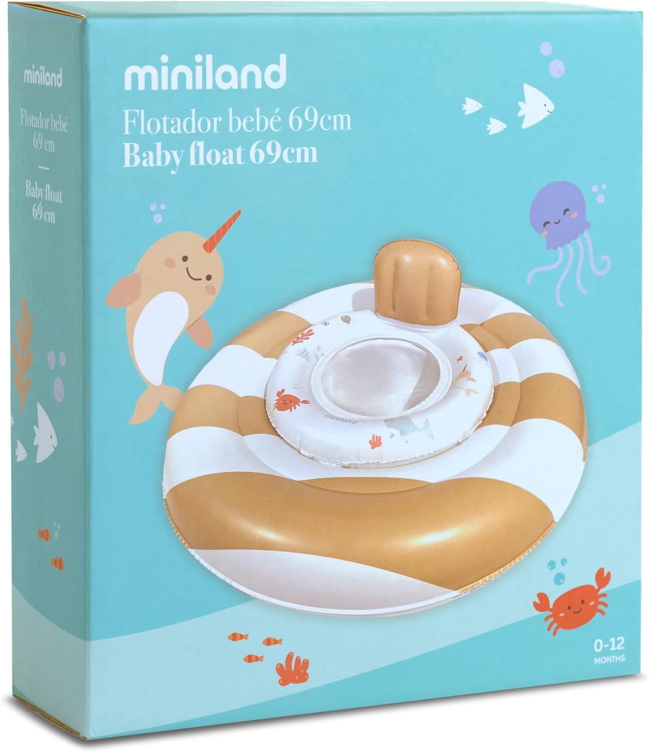 Kompaktné balenie nafukovacieho kolesa Miniland Swim